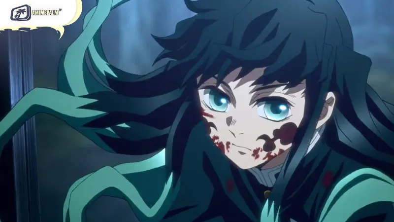 Muichiro unlocks the Demon Slayer Mark in a pivotal moment of clarity.